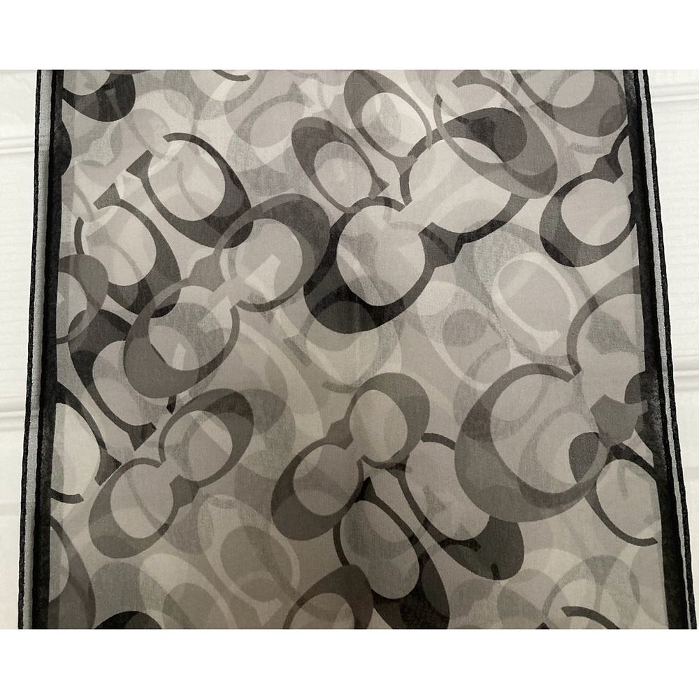 Coach Signature Sheer Scarf